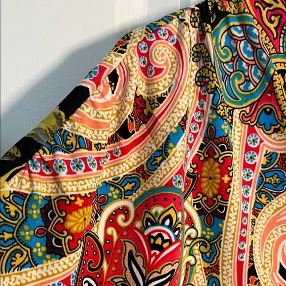 Cache - Floral Paisley Women's Top - Picture 3 of 5